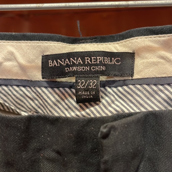 Banana Republic Dawson Chino Black 32/32 - Picture 3 of 5